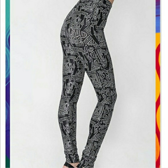 American Apparel Pants - AA Neomax high waist disco pants
